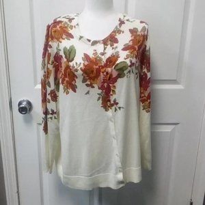 Croft & Barrow Long Sleeve Cardigan Sweater Size 2X